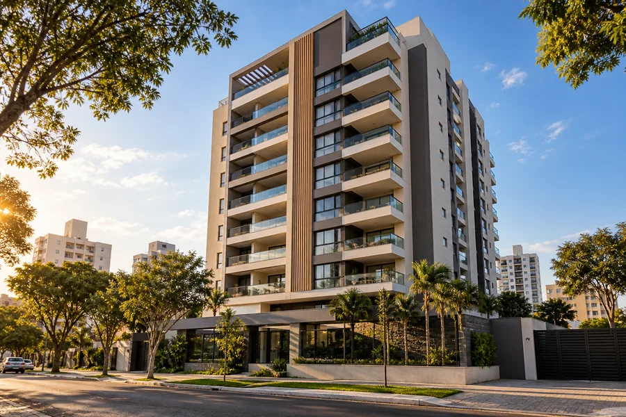 Fachada de edifício residencial